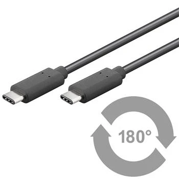PremiumCord Kabel USB 3.1 konektor C/male - USB 3.1 konektor C/male, 1m PremiumCord Kabel USB 3.1 konektor C/male - USB 3.1 konektor C/male, 1m