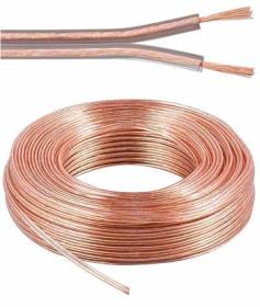 PremiumCord Kabely na propojení reprosoustav 99,9% měď 2x1,5mm2 50m PremiumCord Kabely na propojení reprosoustav 99,9% měď 2x1,5mm2 50m