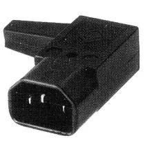 PremiumCord konektor IEC 320 C14 10A pravoúhlý PremiumCord konektor IEC 320 C14 10A pravoúhlý
