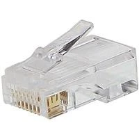 PremiumCord Konektor RJ45 8pinů - na drát, balení 100ks v sáčku PremiumCord Konektor RJ45 8pinů - na drát, balení 100ks v sáčku