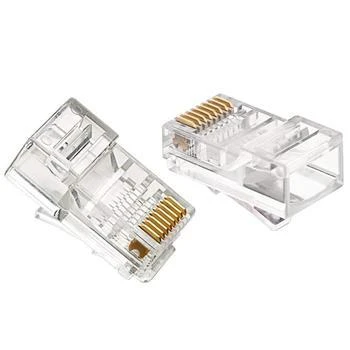 PremiumCord Konektor RJ45 8pinů, UTP Cat6, balení 100ks PremiumCord Konektor RJ45 8pinů, UTP Cat6, balení 100ks