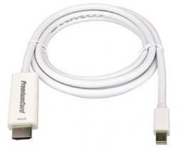 PremiumCord mini DisplayPort 1.2 na HDMI 2.0 kabel pro rozlišení 4Kx2K@60Hz, 1m PremiumCord mini DisplayPort 1.2 na HDMI 2.0 kabel pro rozlišení 4Kx2K@60Hz, 1m