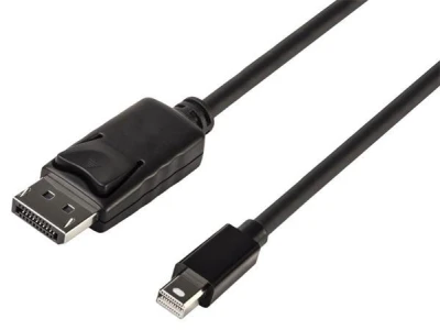 PremiumCord Mini DisplayPort - DisplayPort 1.2 přípojný kabel M/M 2m PremiumCord Mini DisplayPort - DisplayPort 1.2 přípojný kabel M/M 2m