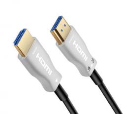 PremiumCord optický fiber HDMI High Speed with Ether. 4K@60Hz kabel 20m, M/M, zlacené konektory