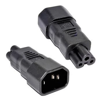 PremiumCord Premium Cord Adaptér IEC C14 na IEC C5 "trojlístek" napětí 230V, 10A PremiumCord Premium Cord Adaptér IEC C14 na IEC C5 "trojlístek" napětí 230V, 10A