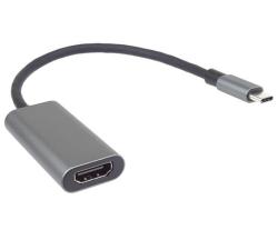 PremiumCord Převodník USB-C na HDMI, rozlišení 4K a FULL HD 1080p, kovové pouzdro PremiumCord Převodník USB-C na HDMI, rozlišení 4K a FULL HD 1080p, kovové pouzdro
