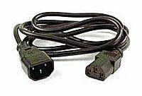 PremiumCord prodlužovací kabel napájení 240V, délka 5m IEC C13/C14 PremiumCord prodlužovací kabel napájení 240V, délka 5m IEC C13/C14
