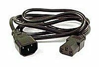 PremiumCord prodlužovací kabel napájení 240V, délka 5m IEC C13/C14 PremiumCord prodlužovací kabel napájení 240V, délka 5m IEC C13/C14