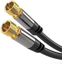 PremiumCord Satelitní antenní HQ kabel F male - F male (135 dB) 4x stíněný 1,5m PremiumCord Satelitní antenní HQ kabel F male - F male (135 dB) 4x stíněný 1,5m