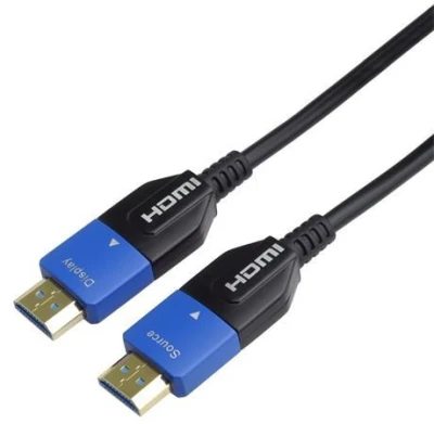PremiumCord Ultra High Speed HDMI 2.1 optický kabel 8K@60Hz 4K@120Hz 7m zlacený PremiumCord Ultra High Speed HDMI 2.1 optický kabel 8K@60Hz 4K@120Hz 7m zlacený