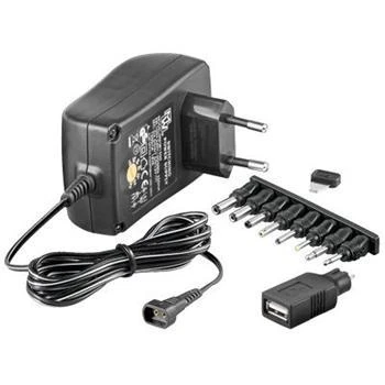 PremiumCord Univerzální napájecí adaptér 230V/3-12V stejnosměrný 1500mA PremiumCord Univerzální napájecí adaptér 230V/3-12V stejnosměrný 1500mA