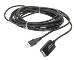 PremiumCord USB 2.0 repeater a prodlužovací kabel A/M-A/F 5m PremiumCord USB 2.0 repeater a prodlužovací kabel A/M-A/F 5m