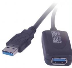 PremiumCord USB 3.0 repeater a prodlužovací kabel A/M-A/F 5m PremiumCord USB 3.0 repeater a prodlužovací kabel A/M-A/F 5m
