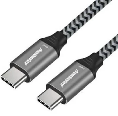 PremiumCord USB-C kabel ( USB 3.2 GEN 2x2, 5A, 100W, 20Gbit/s ) 1,5m, bavlněný oplet