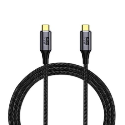 PremiumCord USB4™ Gen 3x2 40Gbps 8K@60Hz 240W Thunderbolt 3 kabel 0,3m PremiumCord USB4™ Gen 3x2 40Gbps 8K@60Hz 240W Thunderbolt 3 kabel 0,3m