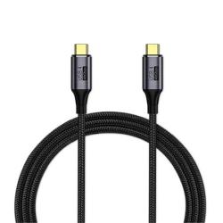 PremiumCord USB4™ Gen 3x2 40Gbps 8K@60Hz 240W Thunderbolt 3 kabel 0,8m PremiumCord USB4™ Gen 3x2 40Gbps 8K@60Hz 240W Thunderbolt 3 kabel 0,8m