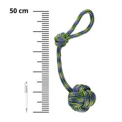 Přetahovadlo XXL míč s rukojetí 10 cm