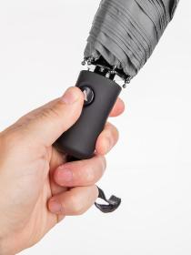 PRETTY UP Deštník 52cm skládací ČER s puntíky