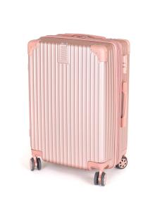PRETTY UP Kufr cestovní ABS25 59x41x26cm, 58l, kolečka, PH RŮŽ