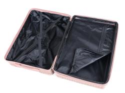 PRETTY UP Kufr cestovní ABS25 59x41x26cm, 58l, kolečka, PH RŮŽ