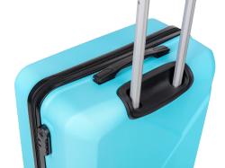 PRETTY UP Kufr cestovní ABS25 68x47x29cm, 86l, kolečka, PH MO sv.