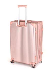 PRETTY UP Kufr cestovní ABS25 68x47x29cm, 86l, kolečka, PH RŮŽ