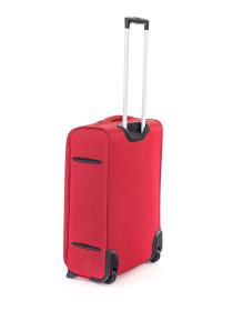 PRETTY UP Kufr cestovní TEX15 60x40x23cm, 54l, kolečka, textil.ČRV