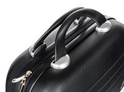 PRETTY UP Kufrík cestovný ABS16 35x29x17cm 15l PH ČIERNY