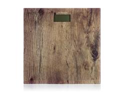 PRETTY UP Váha osobní 150kg digitální PU-005W dekor dřevo