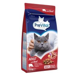 PreVital kočka hovězí 1,4 kg PreVital kočka hovězí 1,4 kg