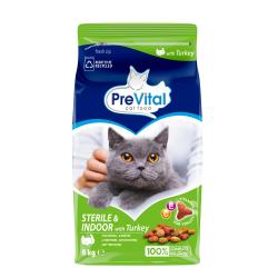 PreVital Kočka Sterile Krůta 8 kg PreVital Kočka Sterile Krůta 8 kg