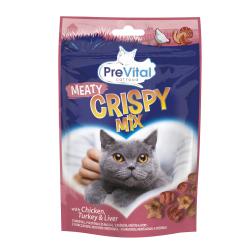 PreVital Snack Crispy masový mix 60 g (bal. 8 ks) PreVital Snack Crispy masový mix 60 g (bal. 8 ks)