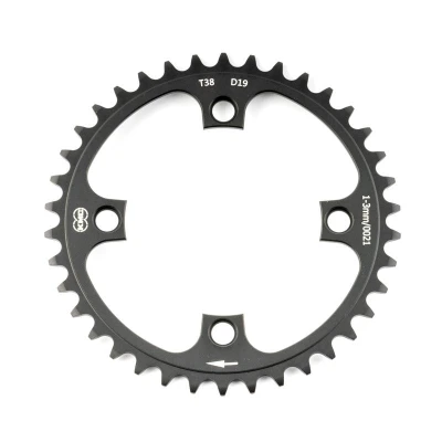 KMC Převodník 42z, rozteč 104 mm, síla 3 mm (e-bike), Al černý