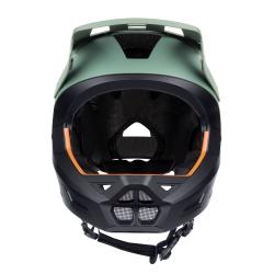 Force DROP zeleno černá downhill přilba