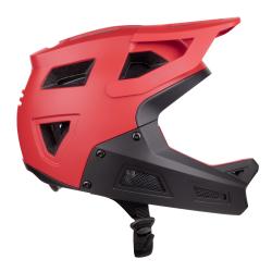 Force DROP červeno-černá downhill přilba
