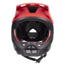 Force DROP červeno-černá downhill přilba