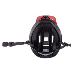 Force DROP červeno-černá downhill přilba