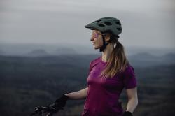 Force IBEX MTB zelená cyklistická přilbaá