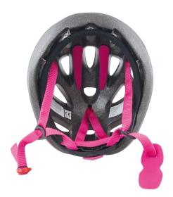 Force LARK ružovo-biela detská cyklistická prilba