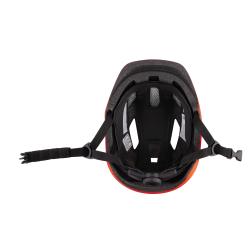 Force ZEBU s blikačkou oranžová dětská cyklistická přilba