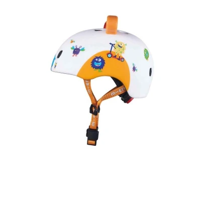 Micro LED 3D Monsters přilba - XS (46-50 cm)