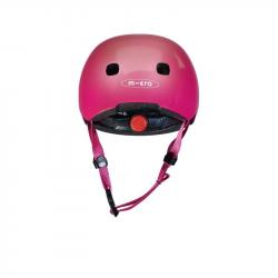 Micro LED Raspberry přilba - S (48-53 cm)