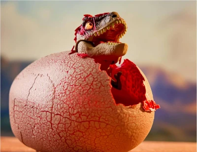 Primal Hatch Dino T-Rex interaktivní líhnoucí se na baterie Světlo Zvuk