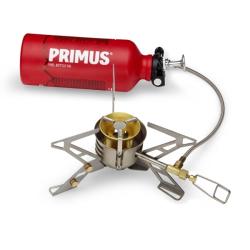 Primus Vařič PRIMUS OmniFuel II s lahví a vakem šedá Primus Vařič PRIMUS OmniFuel II s lahví a vakem šedá