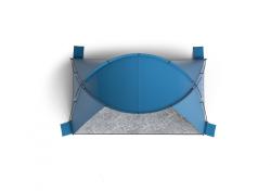 Husky Blum 4 blue přístřešek na pláž