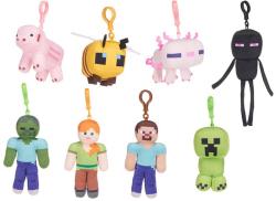 Přívěšek na klíče plyšový Minecraft baby dětská klíčenka 8 druhů Přívěšek na klíče plyšový Minecraft baby dětská klíčenka 8 druhů