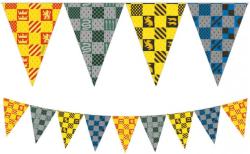 PROCOS Girlanda vlaječková Harry Potter ozdobný závěs dekorace na párty PROCOS Girlanda vlaječková Harry Potter ozdobný závěs dekorace na párty
