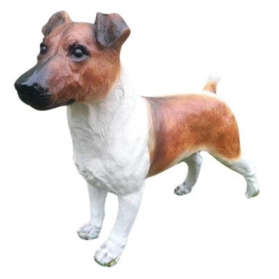 Prodex Jack Russell teriér vícebarevná 41 x 32 cm polystonová dekorace psa