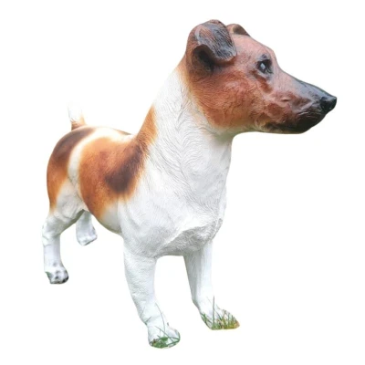 Prodex Jack Russell teriér vícebarevná 41 x 32 cm polystonová dekorace psa