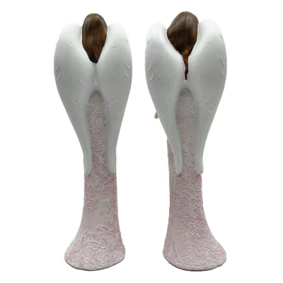 Prodex Anděl růžový sada 2 ks 26 cm